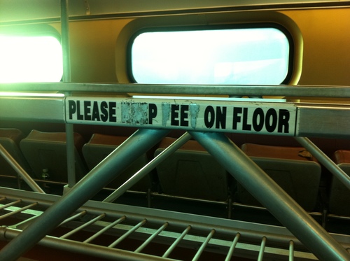 Please Pee on Floor