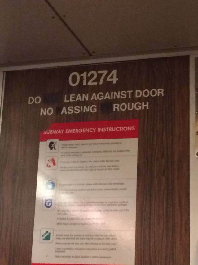 Do Lean Against Door